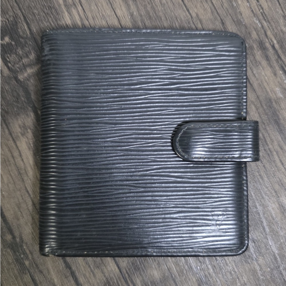 Louis Vuitton Black Epi Leather Wallet
